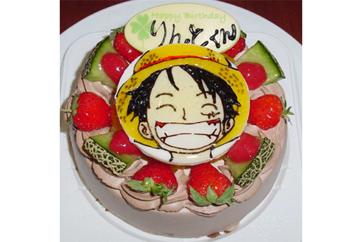 パティスリー　イラストケーキ