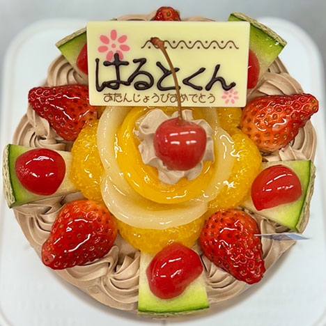 冨永松栄堂パティスリー　クリスタルフラワー　チョコクリーム